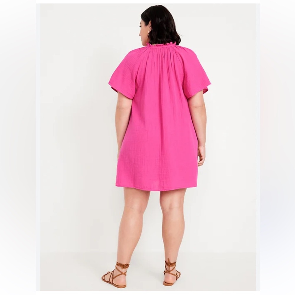 GAP Pink Midi Dress - Picture 4 of 9
